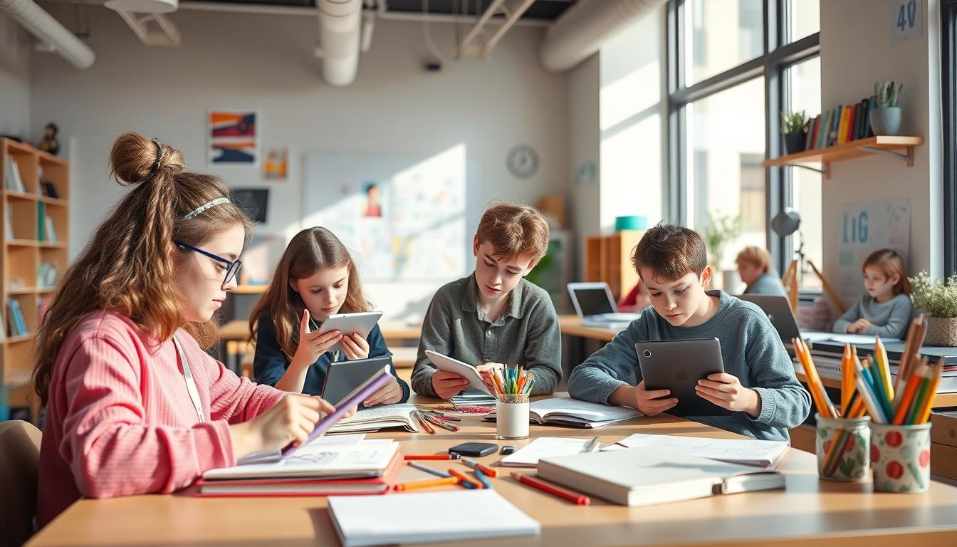 Organized exam preparation notes and academic planner